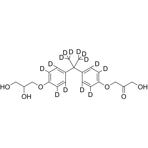 Bisphenol A diglycidyl ether carboxy-diol-d14